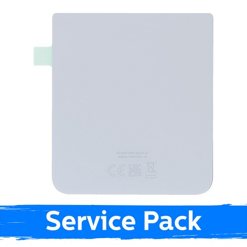 Tagakaas, ühilduv Samsung F711 Z Flip3 / Valge / (Service Pack)