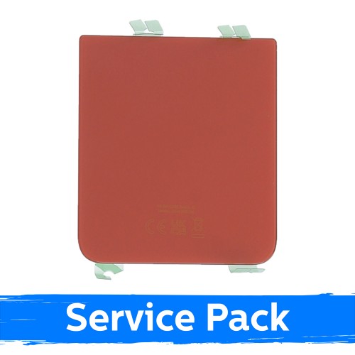 Tagakaas ühilduv Samsung F721 Z Flip4 / punane / (Service Pack)