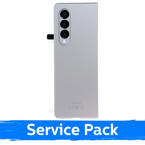 Tagakaas, ühilduv Samsung F926 Z Fold3 / Fantoom hõbedane / (Service Pack)