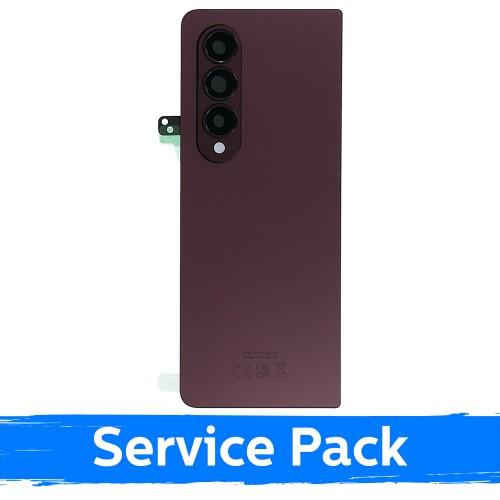 Tagakaas, ühilduv Samsung F936 Z Fold4 / Bordo / (Service Pack)