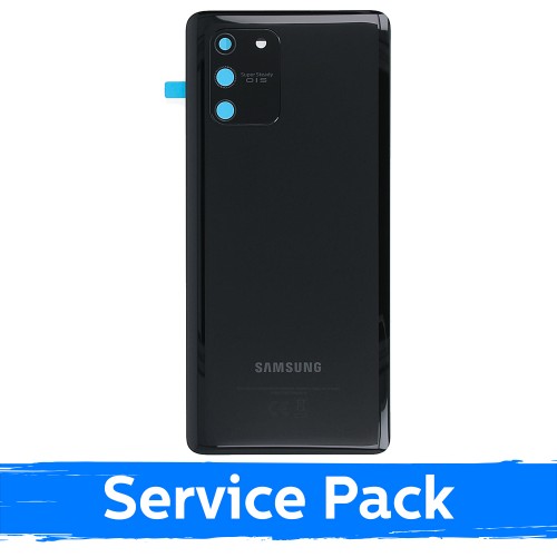 Tagakaas, ühilduv Samsung G770 S10 Lite / Prisma must / (Service Pack)