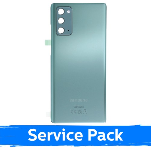 Tagakaas, ühilduv Samsung N980 (N981) Note 20 / Müstiline roheline / (Service Pack)