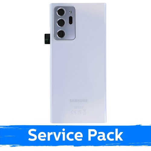 Tagakaas, ühilduv Samsung N985 (N986) Note 20 Ultra / Müstiline valge / (Service Pack)
