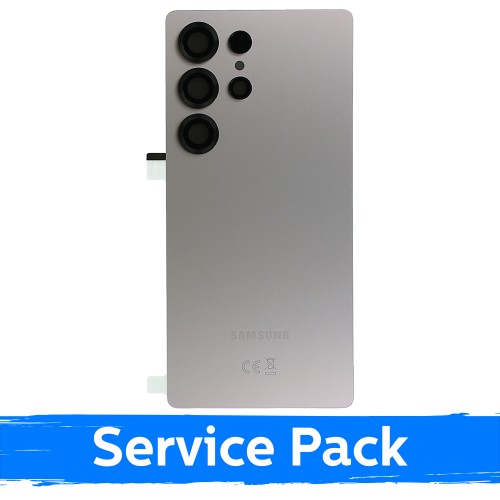 Tagakaas, ühilduv Samsung S938 S25 Ultra / Titanium hall / (Service Pack)