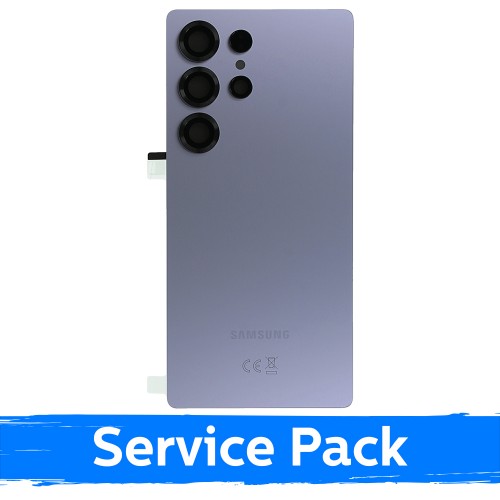 Tagakaas, ühilduv Samsung S938 S25 Ultra / Titanium hõbedane sinine / (Service Pack)