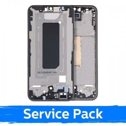 Keskkeret, ühilduv Samsung A346 A34 5G / Must / (Service Pack)