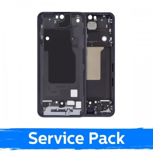 Keskkere ühilduv Samsung A556 A55 5G / must / (Service Pack)