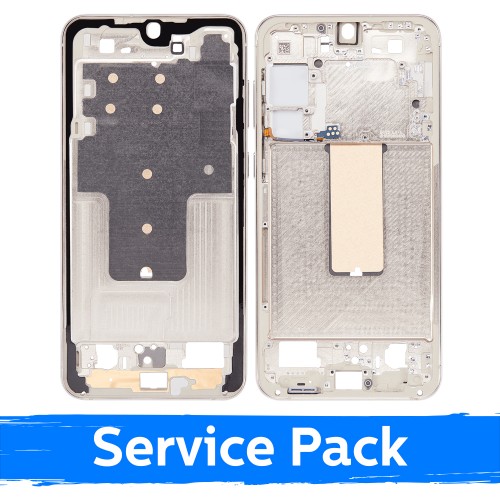Keskkere ühilduv Samsung S916 S23 Plus / Cream / (Service Pack)
