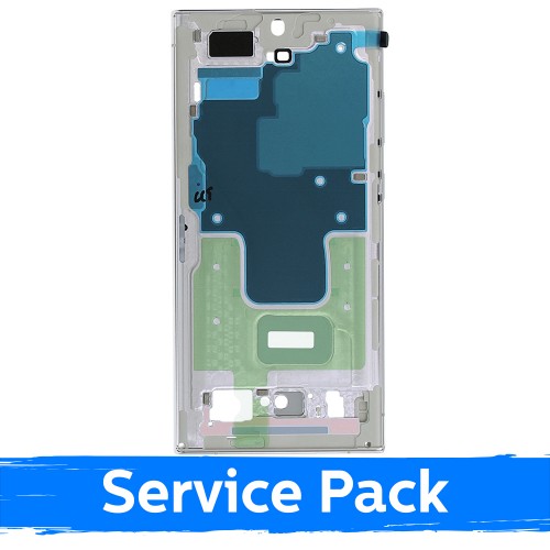 Keskkere Samsung S918 S23 Ultra / Cream / (Service Pack)