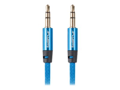 Lanberg Jack 3.5mm kaabel 1m sinine