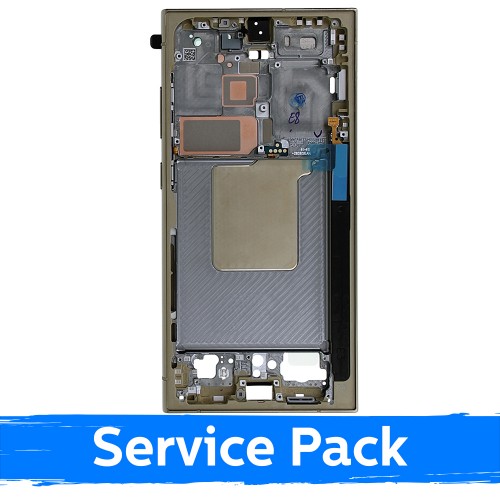 Keskkere Samsung S928 S24 Ultra / Titanium Yellow / (Service Pack)