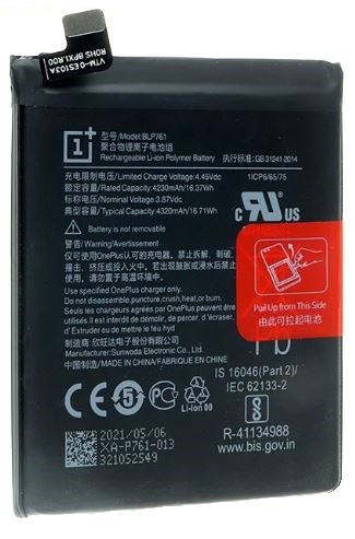 Aku ORG OnePlus 8 BLP761 4230mAh