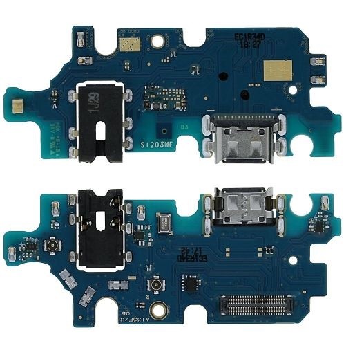 Flex Samsung A137 A13 (2022) jaoks plugin, microphone, headphone connector original (service pack)