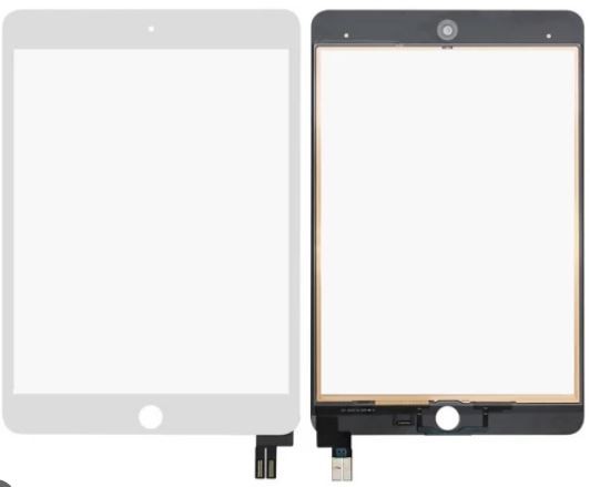 Touch screen iPad mini 5 2019 (A2133/A2124/A2125/A2126) Valge ORG