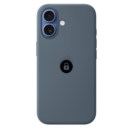 Ümbris "Silicone Case v2" iPhone 17 Pro / Ankru sinine / pakendis