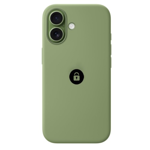 Ümbris "Silicone Case v2" iPhone 17 Pro Max / Hele sammal / pakendis