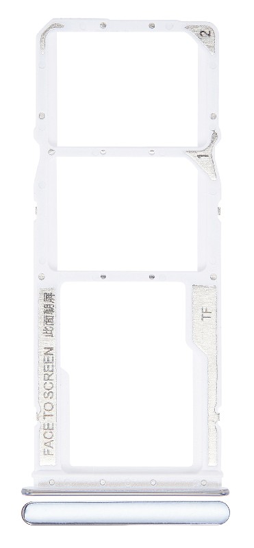 SIM card holder Xiaomi Redmi 10 5G Chrome Hõbedane ORG