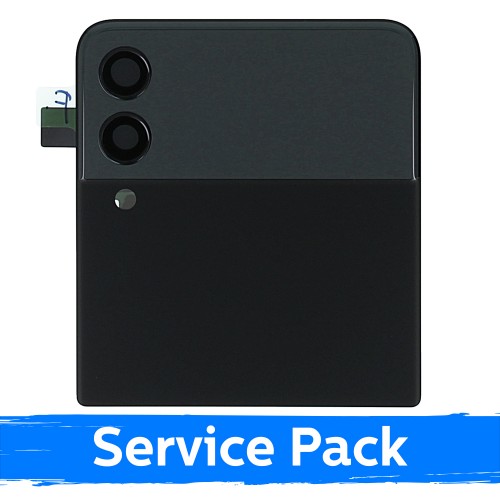 LCD ekraan ühilduv Samsung F711 Z Flip3 (OUTER) raamiga / Phantom Black / (Service Pack)