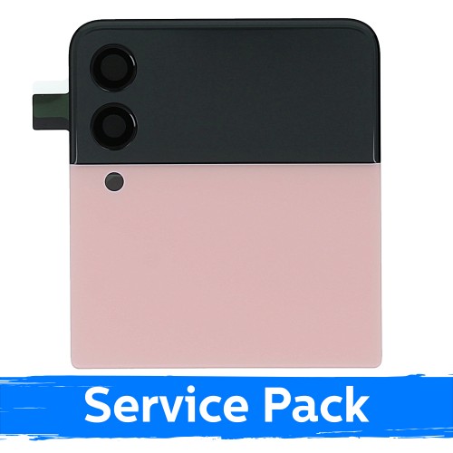 LCD ekraan ühilduv Samsung F711 Z Flip3 (OUTER) raamiga / Roosa / (Service Pack)