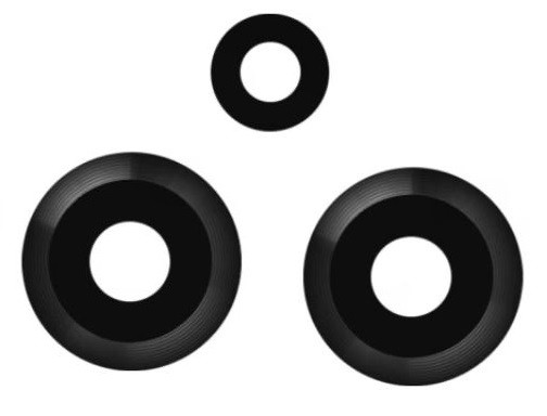 OnePlus Nord CE 2 Lite 5G lens jaoks camera Must (3pcs) (only lens) ORG