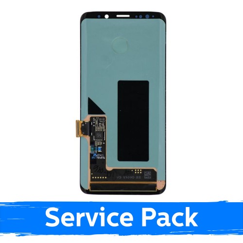 LCD ekraan ühilduv Samsung G960 S9 must (Service Pack) (NF versioon)
