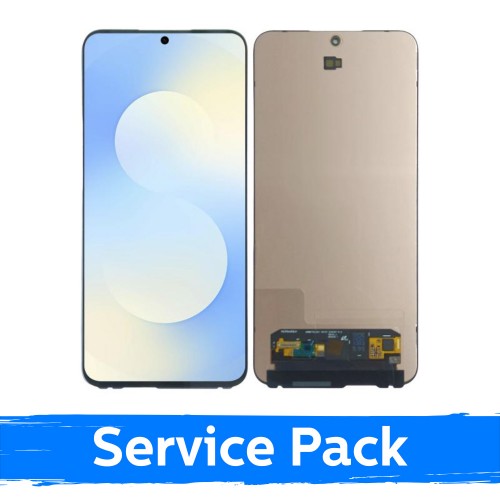 LCD ekraan ühilduv Samsung S731 S25 FE must (Service Pack) (NF versioon)
