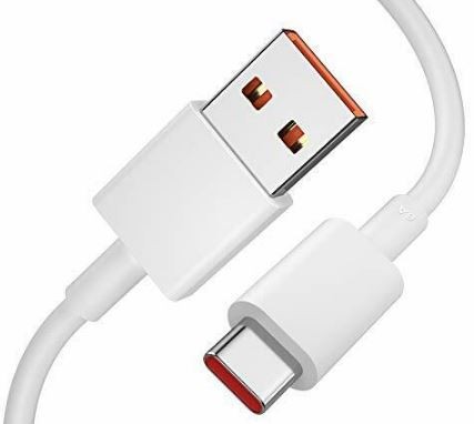 USB kaabel original Xiaomi 6A 120W Type-C valge (1M)
