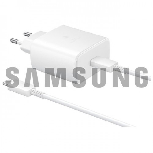 USB kaabel Samsung EP-T4511 valge 45W (koos pakendiga) + Type-C 180cm kaabel / 100% originaalne /