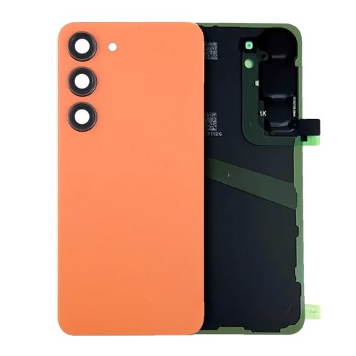 Tagakaas ühilduv Samsung S921 S24 / Sandstone Orange / (kaamera läätsega) OEM