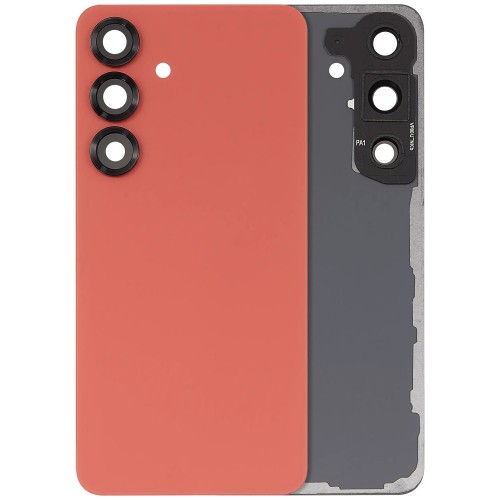 Tagakaas ühilduv Samsung S931 S25 / Coral Red / (kaamera läätsega) OEM