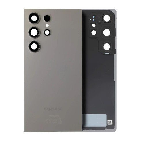 Tagakaas ühilduv Samsung S938 S25 Ultra / Titanium Gray / (kaamera läätsega) OEM