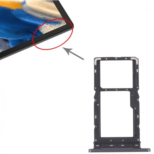 SIM-kaardi hoidik Samsung X205 Tab A8 10.5'' jaoks must