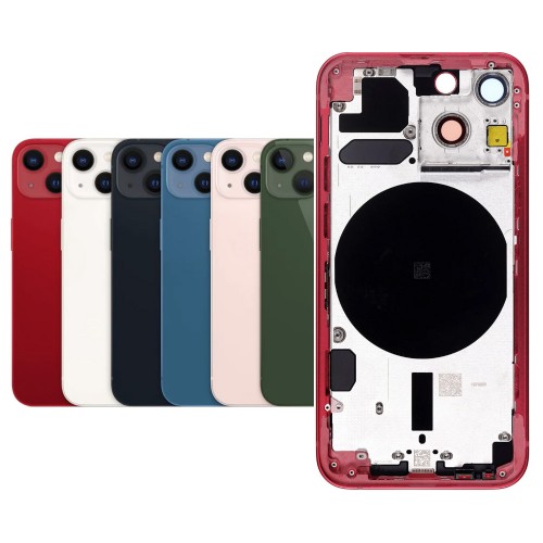 Tagakaas sobib seadmele iPhone 13 Mini täielik korpus / Midnight / OEM