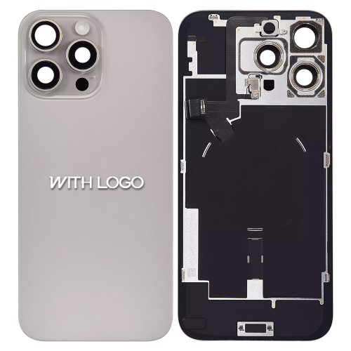 Tagakaas sobib seadmele iPhone 16 Pro Max / Natural Titanium / (kõik osad kaasas) / OEM