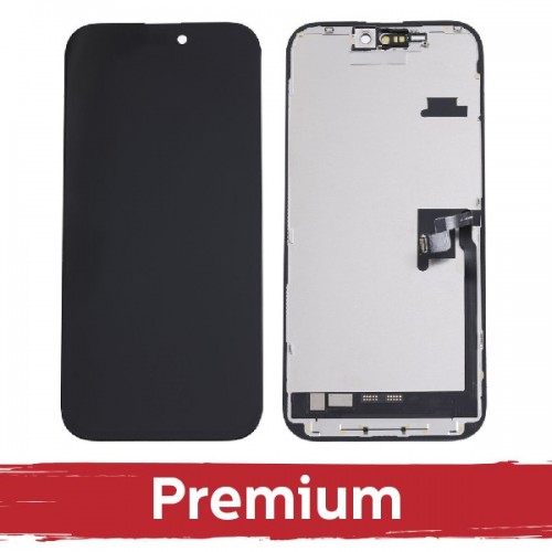 LCD ekraan sobib seadmele iPhone 16 Pro Max must / 100% Genuine Official / (+ Proximity Sensor Flex)
