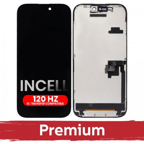 LCD ekraan sobib seadmele iPhone 16 Pro must (120Hz / INCELL / Premium) /*Removable IC*/