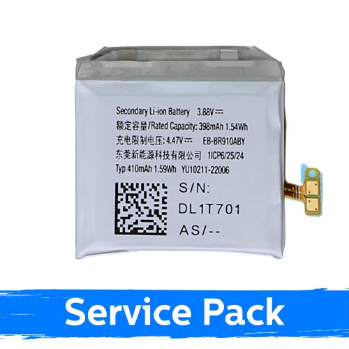 Aku ühilduv seadmega Samsung R910 / R915 Watch 5 44mm EB-BR910ABY (Service Pack)
