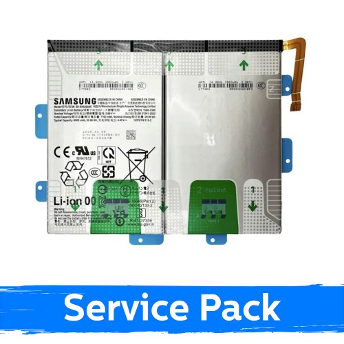 Aku ühilduv seadmega Samsung X520 / X526 Tab S10 FE EB-BX526ABE (Service Pack)