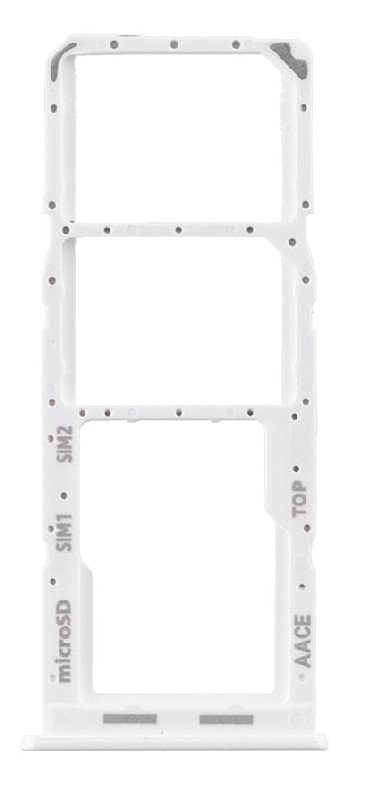 SIM-kaardi hoidja Samsung A13 A135/A137 Valge originaal (hoolduspakett)