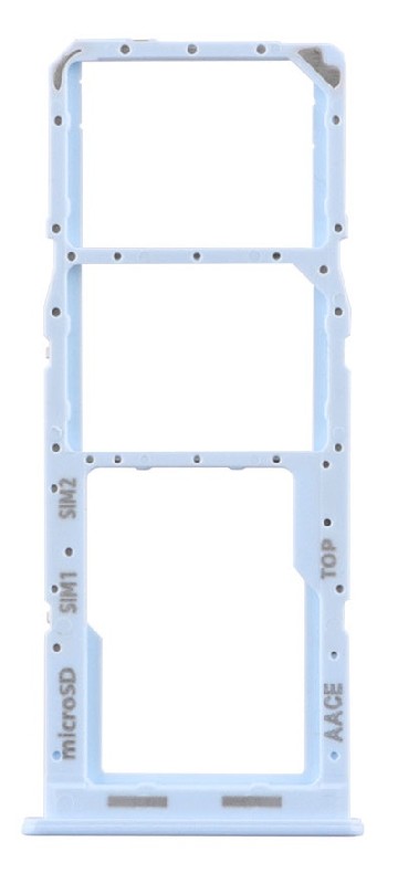 SIM-kaardi hoidja Samsung A13 A135/A137 helesinine originaal (hoolduspakett)