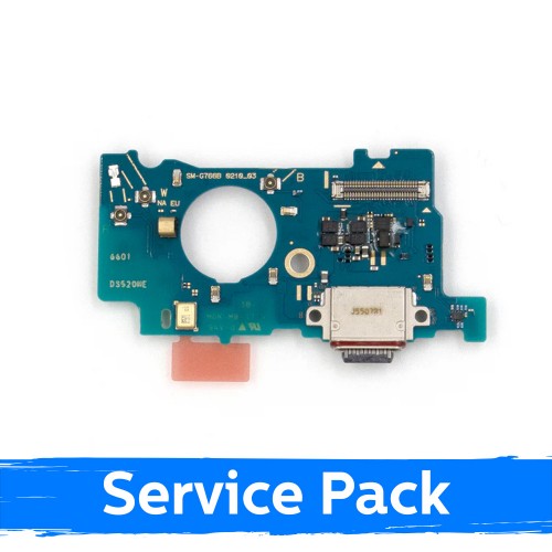 Laadimisport ühilduv seadmega Samsung G766 Xcover 7 Pro koos paindkaabli / plaadiga (Service Pack)