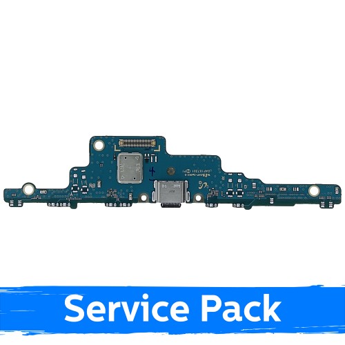 Laadimispesa ühilduv Samsung T730 / T733 Tab S7 FE koos Flex / Plata (Service Pack)