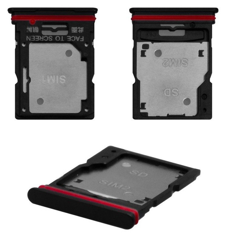 SIM card holder Xiaomi Redmi Note 11 Pro 5G Graphite Hall ORG