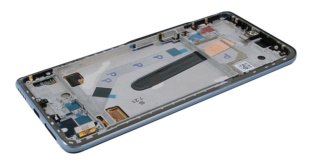 LCD screen Xiaomi Mi 11i/Mi 11X/Mi 11X Pro/Poco F3 koos touch screen koos frame Sinine original (service pack)