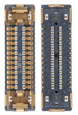 Samsung G980/G981/G985/G986/G988/G991/G996/G998/S901/S906/S908/N975/N976/N980/N981/N986/F707 plaadi konnektor BTB pesa 2x20pin 3710-004376 (service pack)