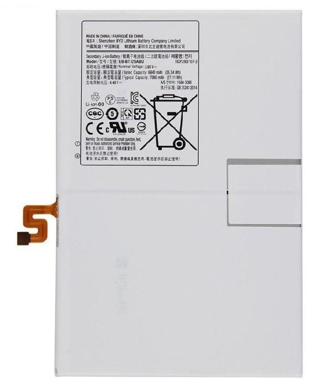 Aku original Samsung P610/P613/P615/P619/T720/T725/T860/T865 Tab S6/S6 Lite EB-BT725ABU 7040mAh (service pack)