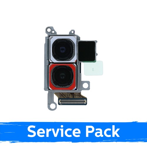 Kaamera ühilduv Samsung G985 (G986) S20 Plus Tagakaamera / (dual) 64M AF + 12M / (Service Pack)