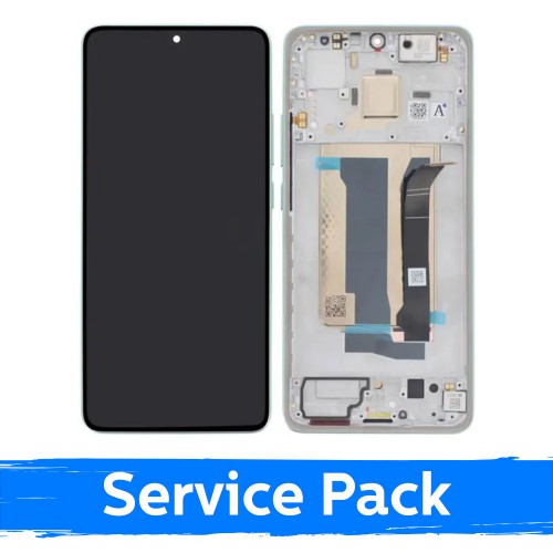 LCD ekraan ühilduv Xiaomi Poco X7 Pro 5G raamiga / roheline / (Service Pack)