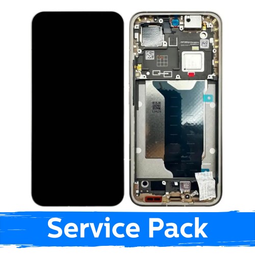 LCD ekraan ühilduv Xiaomi 15T Pro 5G raamiga / Moch Gold / (Service Pack)