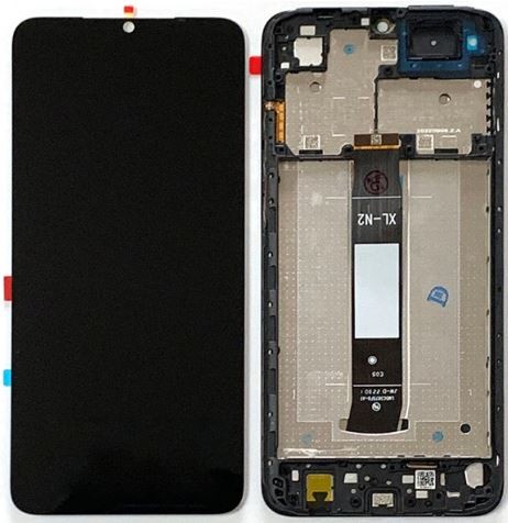 LCD screen Xiaomi Redmi A1/A1+/A2/A2+ koos touch screen koos frame Must original (service pack)